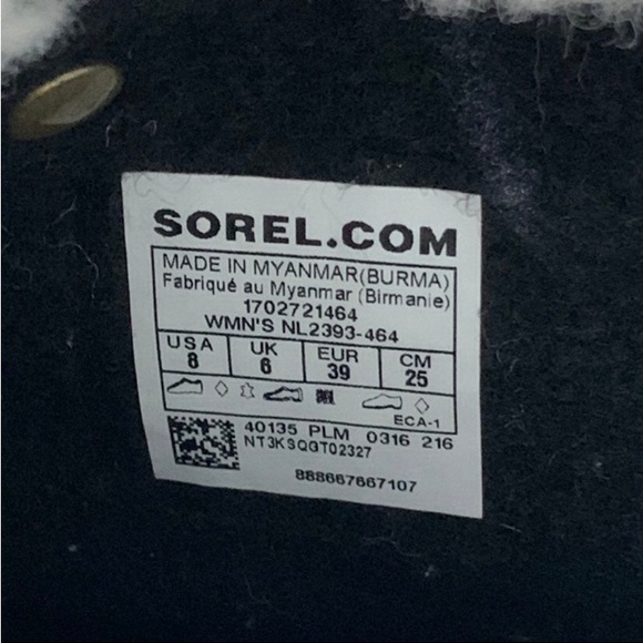 Sorel Joan of Arctic Blue Navy Waterproof Boot - Picture 11 of 11